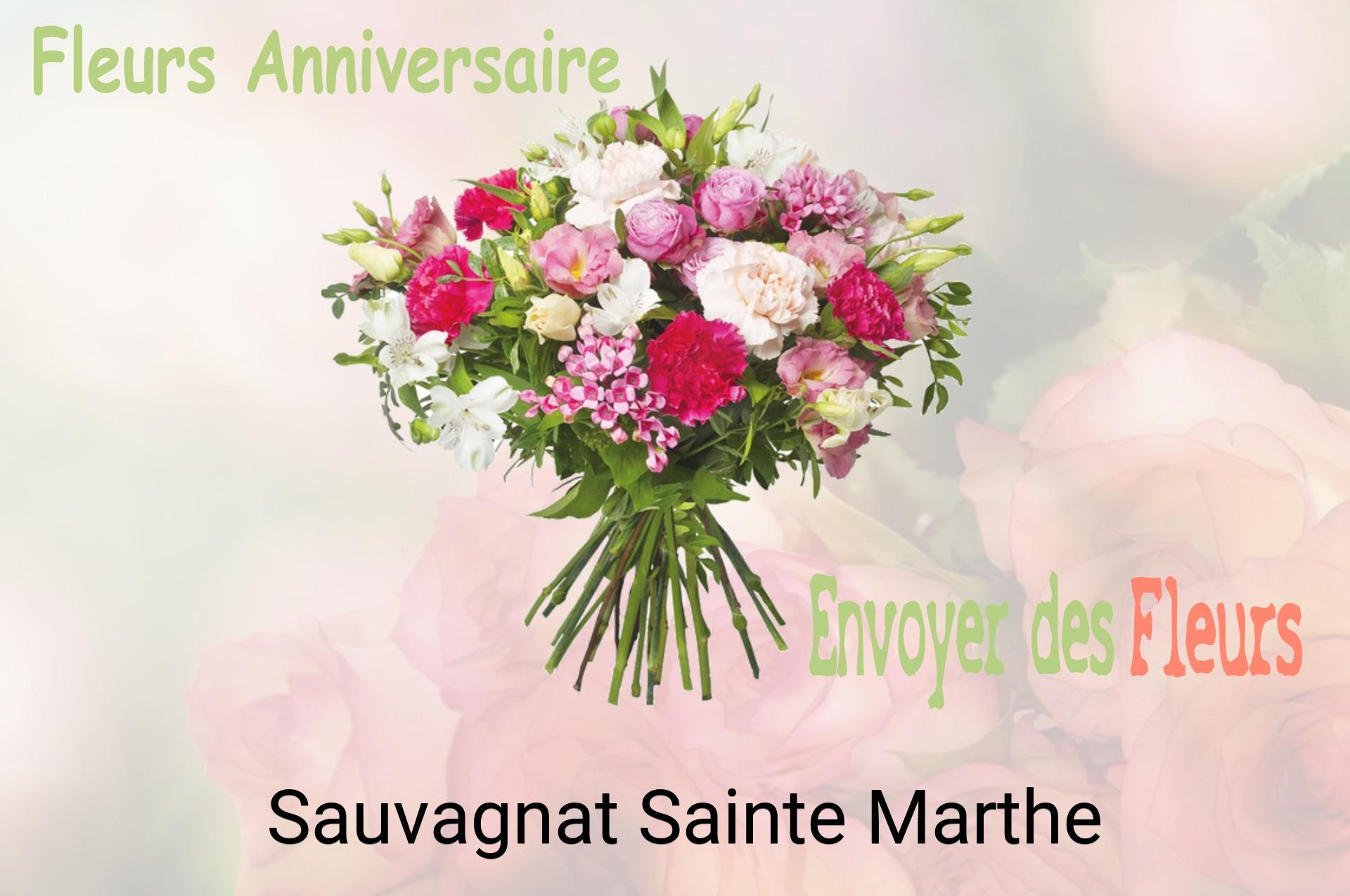 Bouquet de fleurs d’anniversaire livré à Sauvagnat-Sainte-Marthe